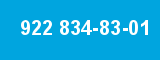 922 834-83-01 922 834-83-01